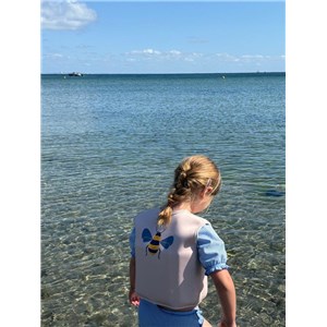 Kamizelka do pływania Neo Honeybee Beige 3-6L