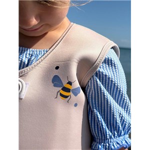 Kamizelka do pływania Neo Honeybee Beige 3-6L