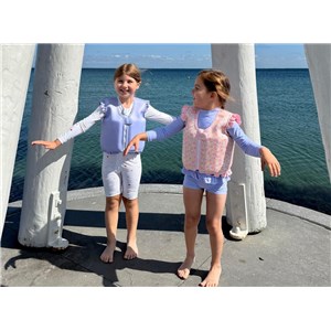 Kamizelka do pływania Neo Liberty Beach pink 3-6L