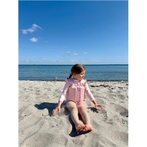 Kamizelka do pływania Neo Liberty Beach pink 3-6L
