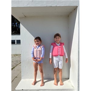 Kamizelka do pływania Neo Liberty Beach pink 3-6L