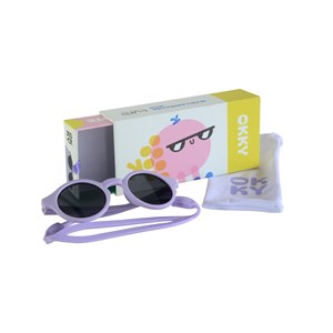 Okulary przeciwsłoneczne OKKY lilac 1,5-3 lat
