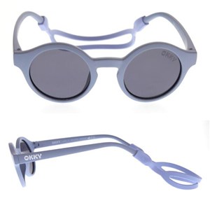 Okulary przeciwsłoneczne OKKY light blue 1,5-3 lat