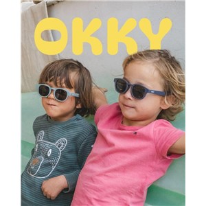 Okulary przeciwsłoneczne OKKY green 3-9 lat