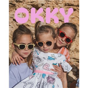Okulary przeciwsłoneczne OKKY pink 3-9 lat