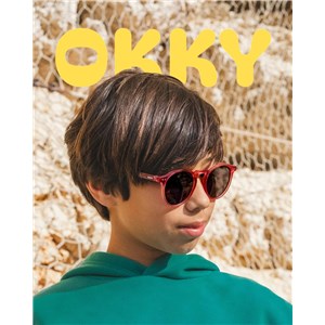 Okulary przeciwsłoneczne OKKY red 9-16 lat