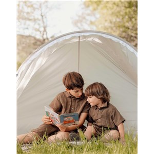 Namiot plażowy Pop-Up Family duży grey UV50+