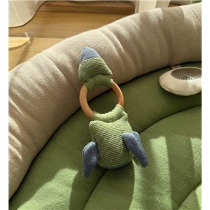 Grzechotka gryzak Rocket 0+ Vanilla Copenhagen