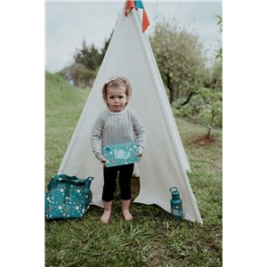 Plastikowy lunchbox pojemnik z rPET Słonik SASSI