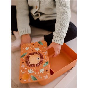 Plastikowy lunchbox pojemnik z rPET Lew SASSI