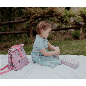 Plastikowy lunchbox pojemnik z rPET Jednorożec SAS