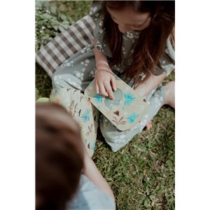 Plastikowy lunchbox pojemnik z rPET Dinozaur SASSI