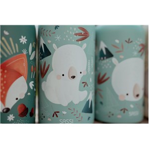 Butelka termiczna 350 ml Miś SASSI