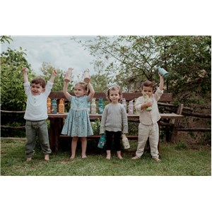 Butelka na wodę bidon 500 ml Panda SASSI