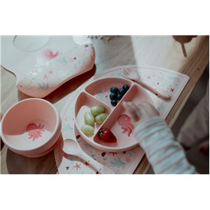 Talerz silikonowy z przyssawką Ośmiornica SASSI