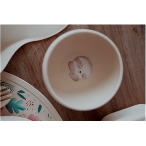 Miska silikonowa z przyssawką Leniwiec SASSI