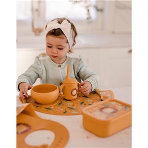 Lunchbox pojemnik silikonowy Lew SASSI