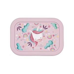 Lunchbox pojemnik silikonowy Jednorożec SASSI