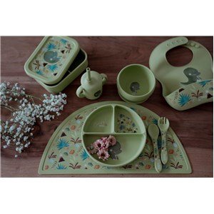 Lunchbox pojemnik silikonowy Dinozaur SASSI