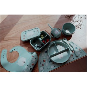 Lunchbox pojemnik silikonowy Miś SASSI