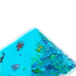 Mata sensoryczna z płynem Ocean Animals 31x22cm - zdjęcie 6