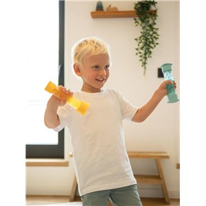 Tuba sensoryczna z płynem i brokatem Golden Smile - zdjęcie 5