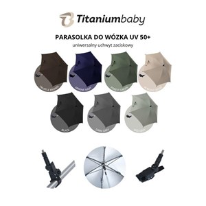 PARASOL uniwersalny TB UV 50+ Truffle Brown