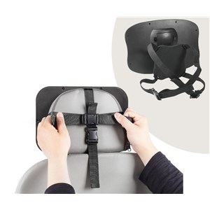 Lusterko do obserwacji dziecka z LED i pilotem