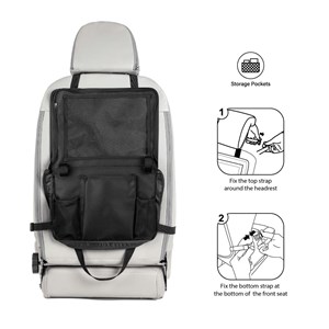 Organizer 2w1 do wózka dziecięcego i samochodu