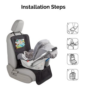 Wielofunkcyjna mata ochronna 3w1 na fotel samochod