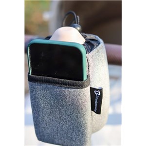 Thermo uchwyt 2w1 na kubek i telefon do wózka