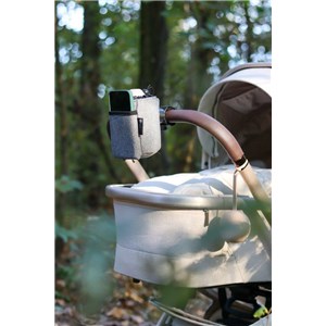 Thermo uchwyt 2w1 na kubek i telefon do wózka