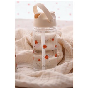 Butelka do picia Tritan LADYBUG 500 ml z dzióbkiem