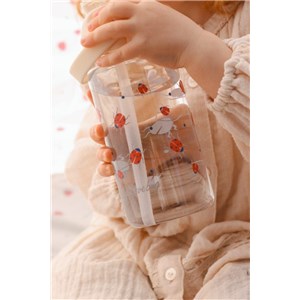Butelka do picia Tritan LADYBUG 500 ml z dzióbkiem