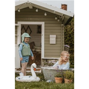 Kapelusz kąpielowy czapka UV fern green 0-12 m XS