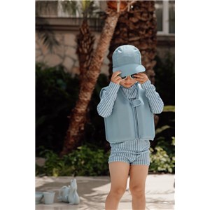 Kapelusz kąpielowy czapka UV Blue Shadov 0-12 m XS