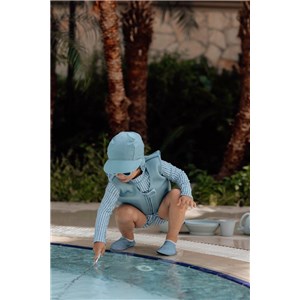 Kapelusz kąpielowy czapka UV Blue Shadov 0-12 m XS