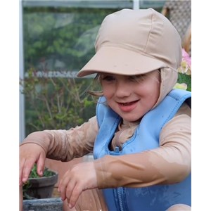 Kapelusz kąpielowy czapka UV Blue Shadow 12-24m S